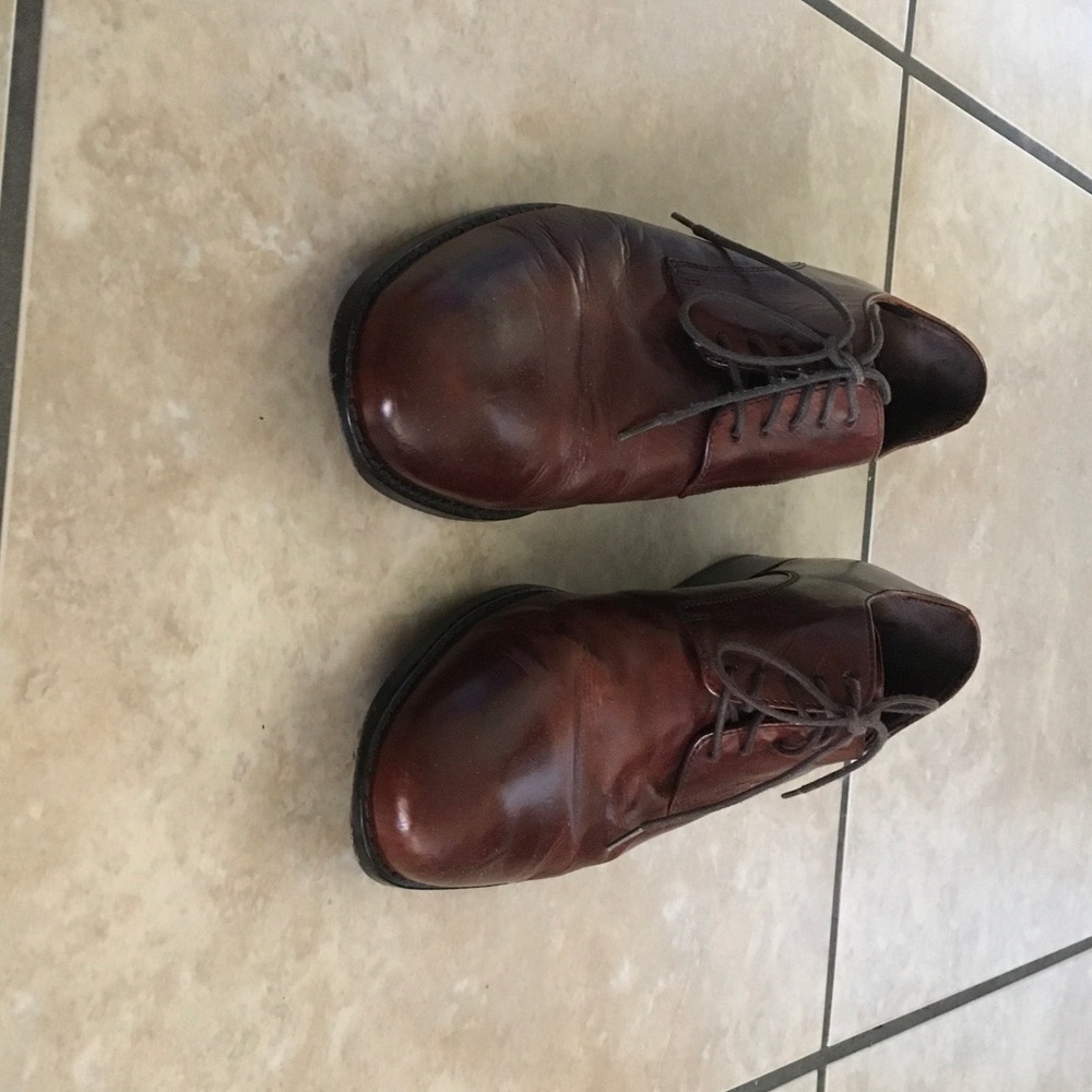 Cole Haan Brown Leather Derby Shoes